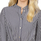 Michael Kors Halo Tie Hem Shirt Blue