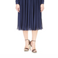 Michael Michael Kors Pleated Midi Dress Blue