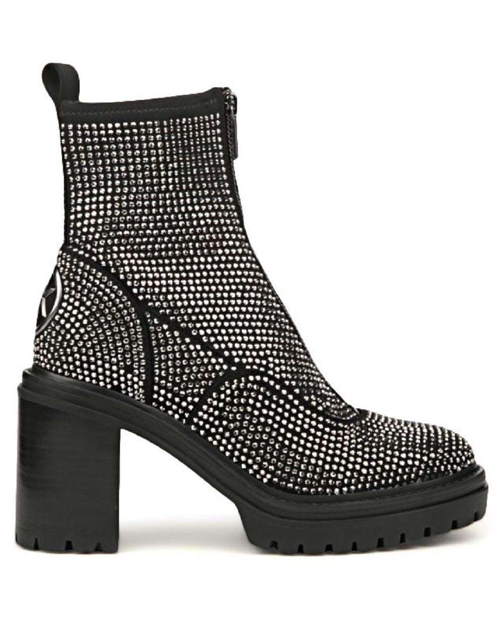 Michael Kors Women's Cyrus Zip Booties Black Size 6