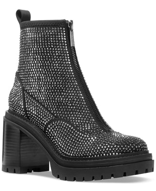 Michael Kors Women's Cyrus Zip Booties Black Size 6