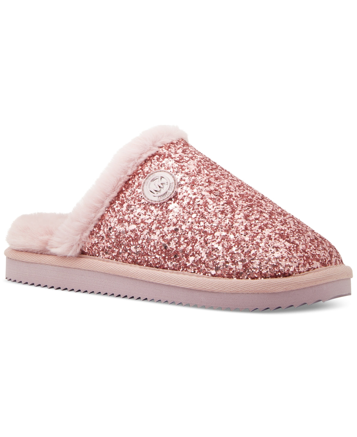 Michael Kors Women's Janis Slip On Mule Slippers Purple Size 6