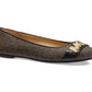 Michael Kors Women's Jilly Ballet Flat Brown Size 11