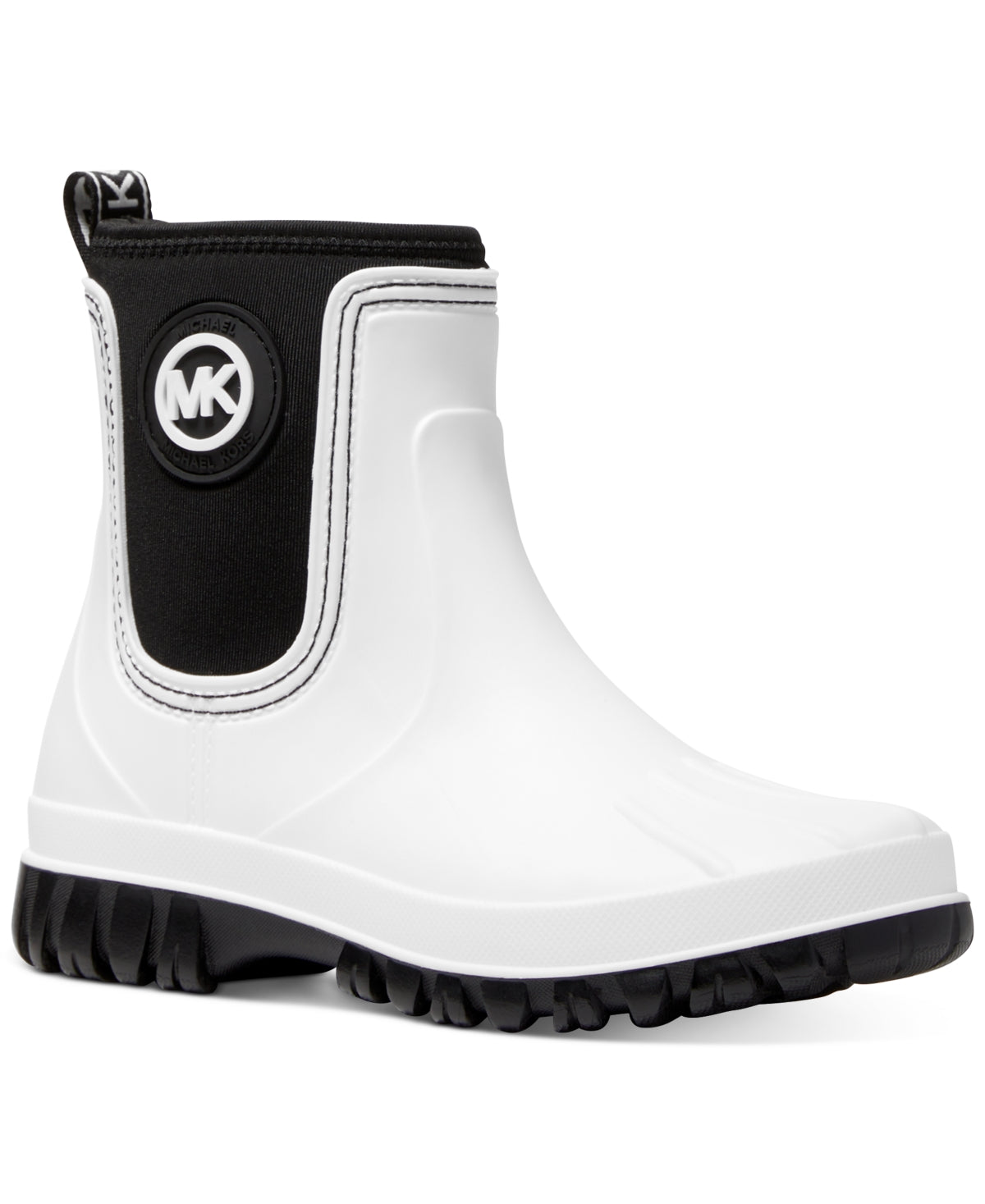 Michael Kors Women's Tucker Pull On Rain Booties White Size 7