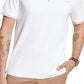 Michael Kors Men's Greenwich Polo Shirt White Size Small