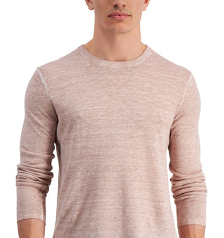 Michael Kors Men's Cold Dye Cotton Sweater Pink Size X-Large