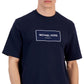 Michael Kors Men's Flagship Box Logo T-Shirt Blue Size X-Large