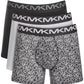Michael Kors Men's 3-Pk. Performance Cotton Boxer Briefs Black Size XL
