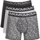 Michael Kors Men's 3-Pk. Performance Cotton Boxer Briefs Black Size XL