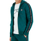 Michael Kors Men's Logo Tape Fleece Hoodie Green Size Medium