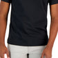 Michael Kors Men's Short Sleeve Embroidered Logo T-Shirt Black Size Large
