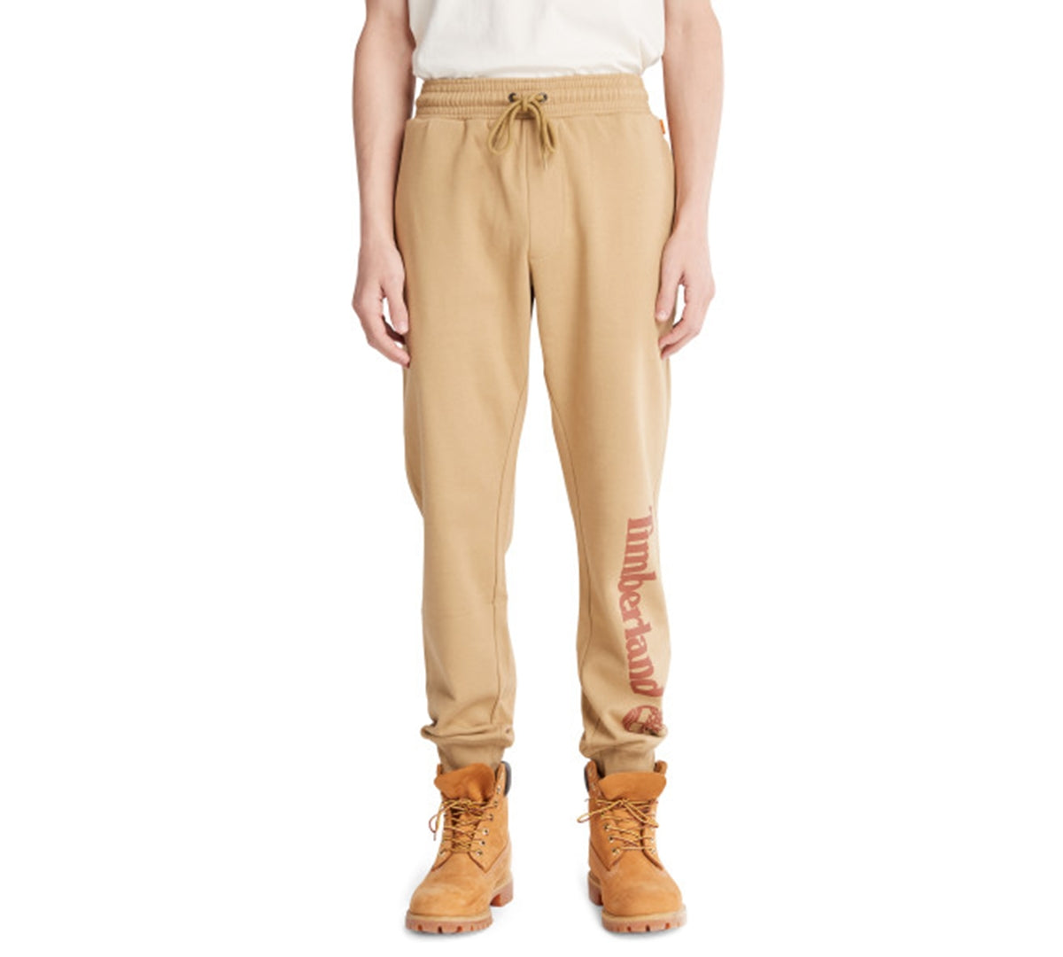 Timberland Men's Core Tree Logo Sweatpant Brown Size X-Large