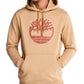 Timberland Men's Core Regular Fit Logo Hoodie Brown Size Small