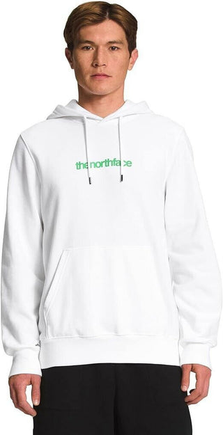 The North Face Men's Graphic Injection Hooded Sweatshirt White Size X-Large