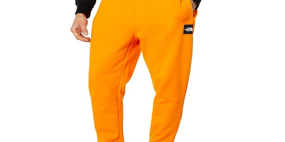 The North Face Men's Box NSE Joggers Orange