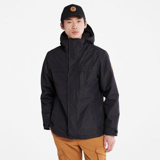Timberland Men's Benton 3 in 1 Waterproof Jacket Black Size Medium