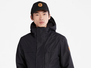 Timberland Men's Benton 3in 1 Waterproof Jacket Black Size Large