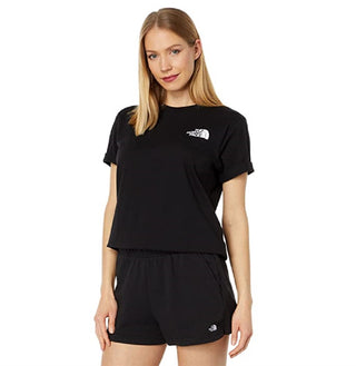 The North Face Women's Short Sleeve Box Nse Tee Black Size X-Small