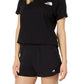 The North Face Women's Short Sleeve Box Nse Tee Black Size X-Small