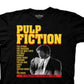 Ripple Junction Men's Pulp Fiction Poster Graphic T-Shirt Black Size Medium