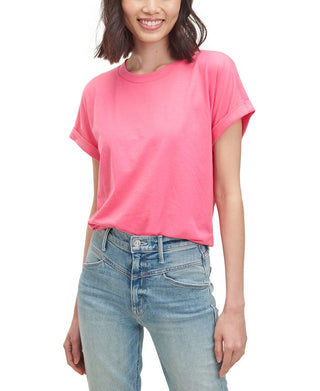 Splendid Women's Skye T-Shirt Pink Size Large