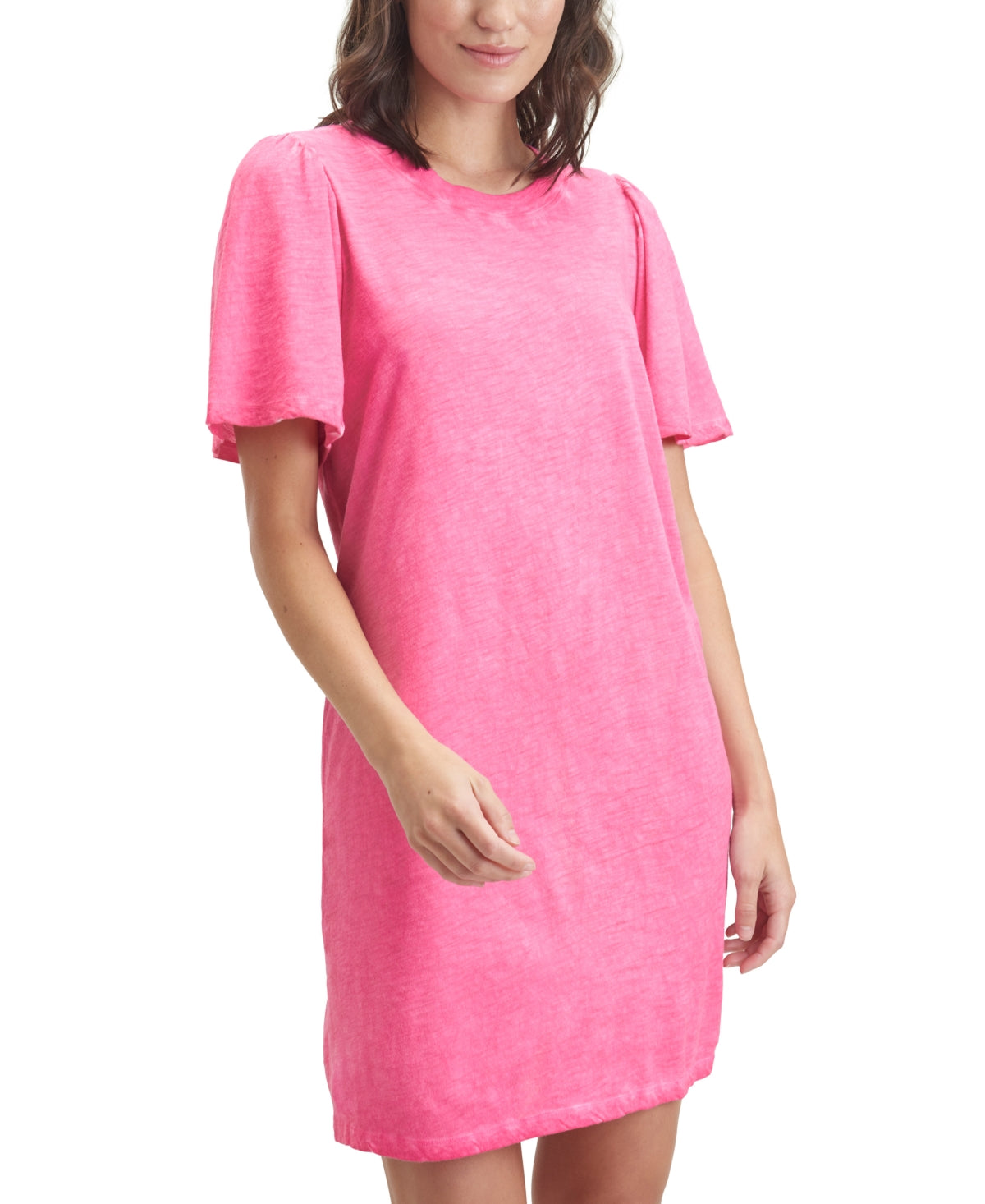 Splendid Women's Cove Cotton Dress Pink Size X-Large