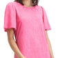 Splendid Women's Cove Cotton Dress Pink Size X-Large