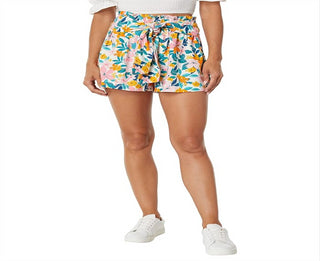 BCBGeneration Women's Tie Waist Shorts in Black Size Medium