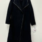 Laundry By Shelli Segal Women's Double Breasted Skirted Coat Black Size XX-Large