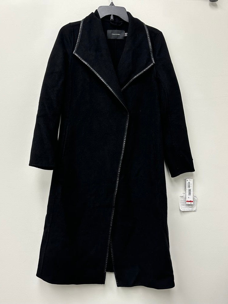 Laundry By Shelli Segal Women's Double Breasted Skirted Coat Black Size XX-Large