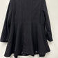 Laundry By Shelli Segal Women's Double Breasted Skirted Coat Black Size XX-Large