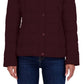 Nautica Women's Hooded Packable Puffer Coat Brown Size Small
