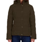 Nautica Women's Hooded Packable Puffer Coat Green Size X-Large