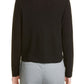 Vince Funnel Neck Wool Blend Sweater in Black , Size Large