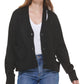 Calvin Klein Women's Cutout V Neck Cardigan Black Size Large