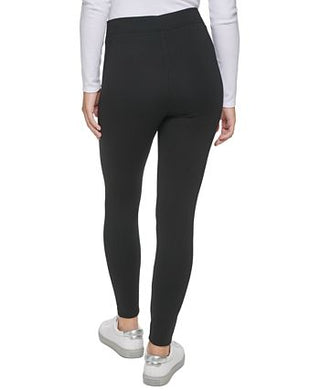 Calvin Klein Jeans Women's High Rise Full Length Leggings Black Size X-Small