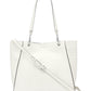 Calvin Klein Women's Garnet Convertible Tote White Size Regular