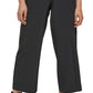 Calvin Klein Women's Wide Leg Cropped Pants Black Size Medium