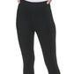 Calvin Klein Women's Full Length Pintuck Seam Leggings Black Size Small