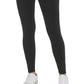 Calvin Klein Women's Full Length Pintuck Seam Leggings Black Size Small