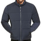 Calvin Klein Men's Stretch Medium Weight Moto Jacket Blue Size Medium