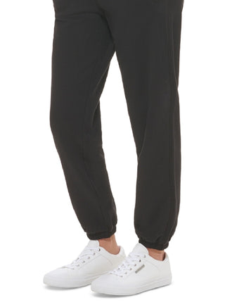 Calvin Klein Women's Logo Elastic Sweatpant Jogger Black Size Small