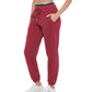 Calvin Klein Women's Logo Elastic Sweatpant Jogger Red Size Medium