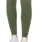 Calvin Klein Women's Side Pocket 7/8 Leggings Green Size Large