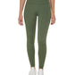 Calvin Klein Women's Side Pocket 7/8 Leggings Green Size Large