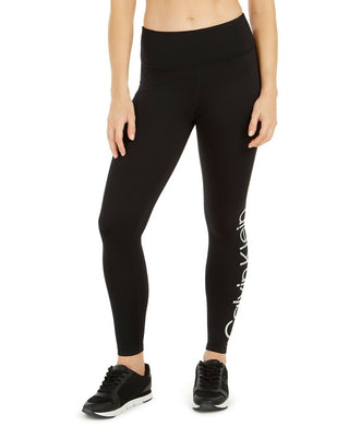 Calvin Klein Women's High Waist Leggings Black Size M