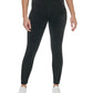 Calvin Klein Women's Velour Leggings Black Size X-Large