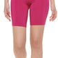 Calvin Klein Women's High Waist Side Pocket Bike Shorts Pink Size Large