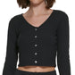 Calvin Klein Women's Slim Fit Cardigan Black Size X-Large