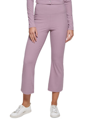 Calvin Klein Women's High Waist Ankle Length Pants Brown Size X-Large