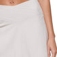 Calvin Klein Women's Crossover Waist Skort Brown Size Large